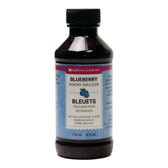 6 Pack: LorAnn Oils Blueberry Flavor Bakery Emulsion